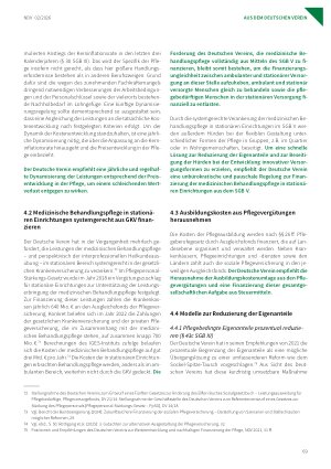 Vorschauseite 3: Empfehlungen des Deutschen Vereins zur Weiterentwicklung und nachhaltigen Finanzierung der Pflege – Teil 2
