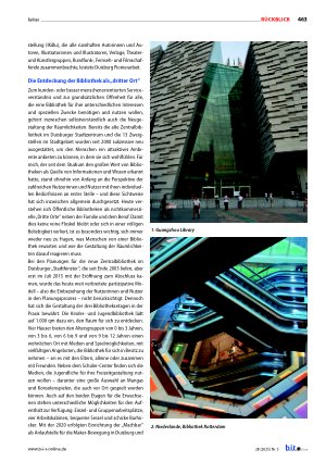 Vorschauseite 2: „Als wär‘s ein Stück von mir“ Rückblick auf 27 Jahre als Direktor der Stadtbibliothek Duisburg