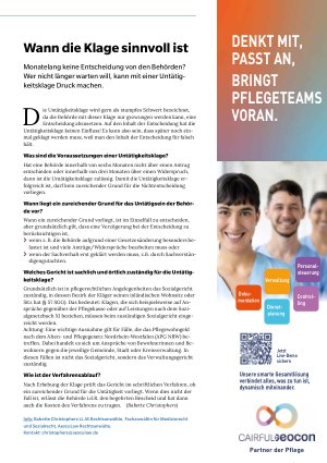 Vorschauseite 1: Wann die Klage sinnvoll ist