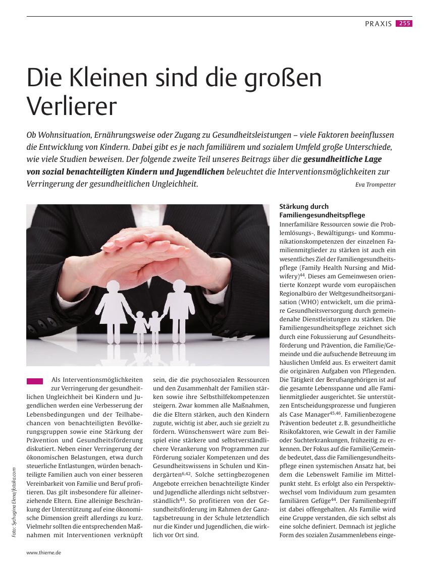 Vorschauseite 1: Die Kleinen sind die großen Verlierer
