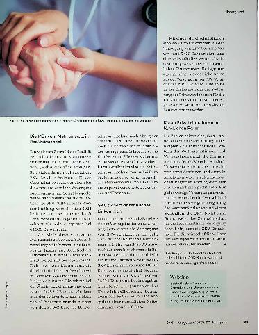 Vorschauseite 4: Stabile Basis für ärztliche Praxen