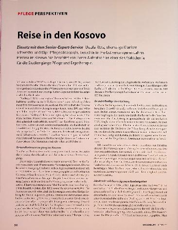 Vorschauseite 1: Reise in den Kosovo