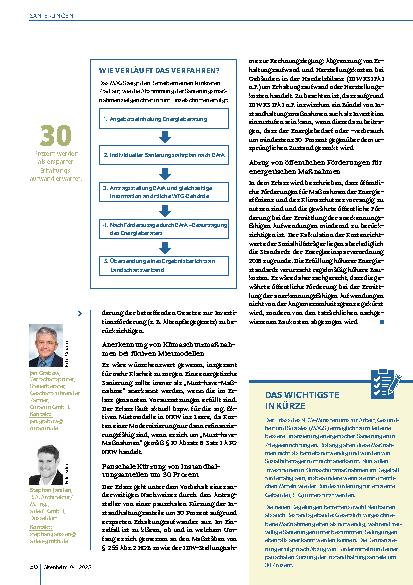 Vorschauseite 3: NRW: Vorreiter im Klimaschutz?