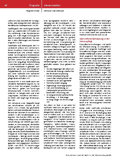 Vorschauseite 5: Effizientes Krisenmanage ment zur Aufrechterhaltung der intensivmedizinischen und pflegerischen Versorgung Was haben wir aus der Pandemie gelernt?