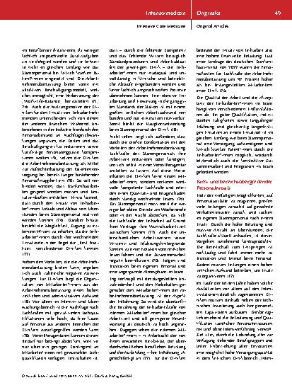 Vorschauseite 6: Effizientes Krisenmanage ment zur Aufrechterhaltung der intensivmedizinischen und pflegerischen Versorgung Was haben wir aus der Pandemie gelernt?