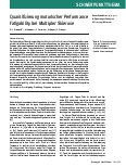 Vorschauseite 1: Quantifizierung motorischer Performance Fatigability bei Multipler Sklerose
