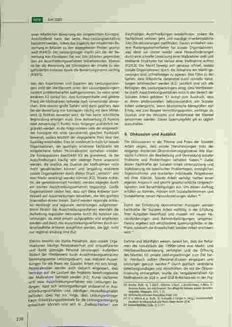 Vorschauseite 6: Der Einfluss von Vergabe und Ausschreibung auf die Erbringung sozialer Dienstleistungen