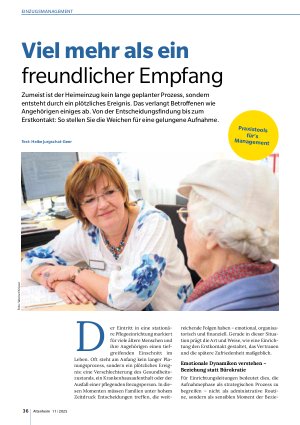 Vorschauseite 1: Viel mehr als ein freundlicher Empfang