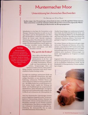 Vorschauseite 1: Muntermacher Moor Unterstützung bei chronischen Beschwerden