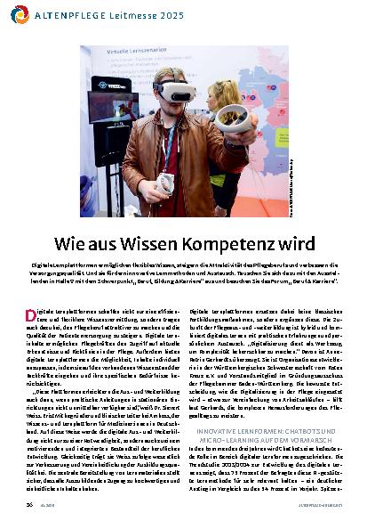 Vorschauseite 1: Wie aus Wissen Kompetenz wird