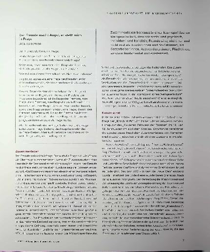 Vorschauseite 2: Aktualisierung der Gastfreundschaft (Hospitalitas) und der Mantelmetapher (Pallium)