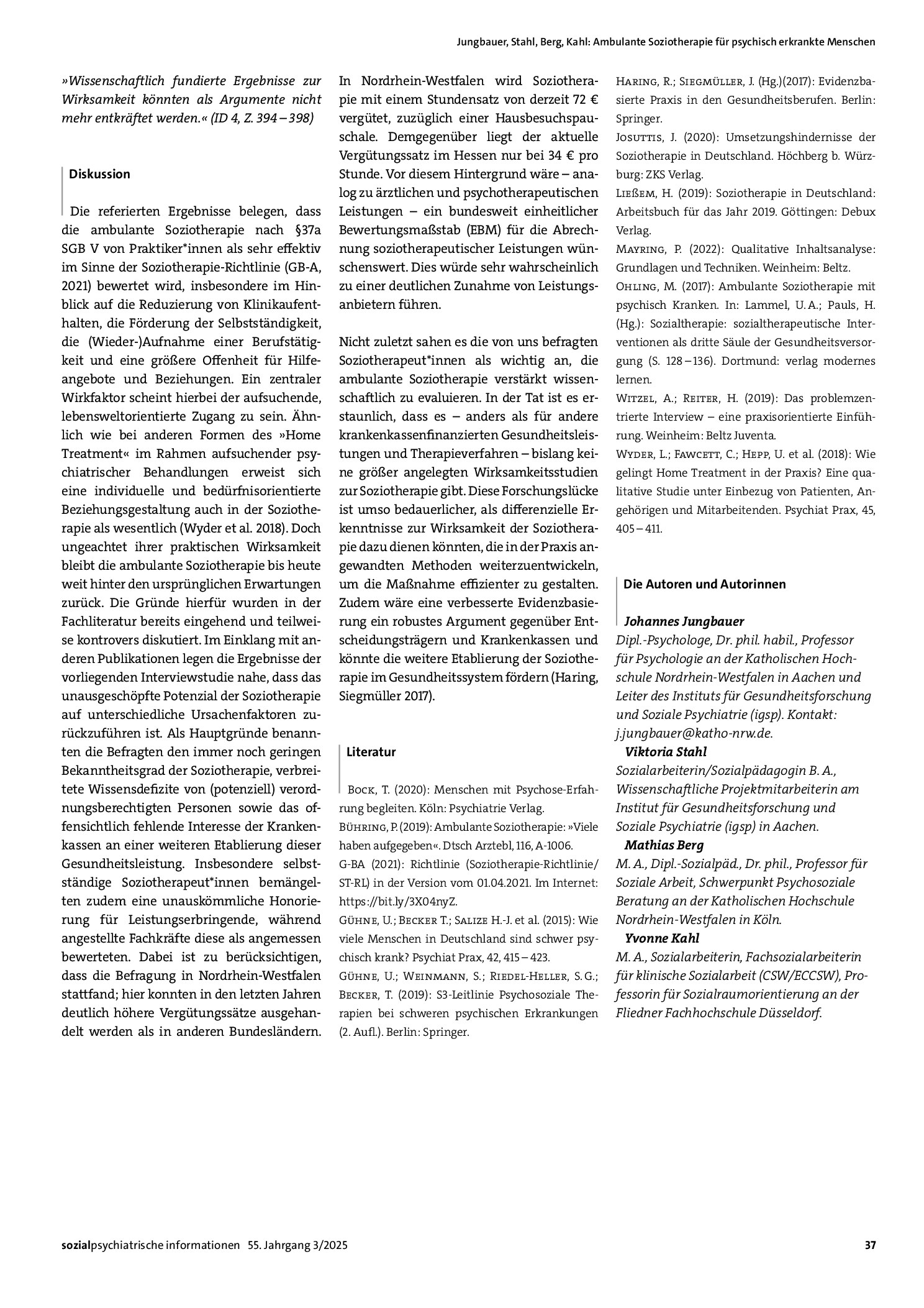 Vorschauseite 5: Ambulante Soziotherapie für psychisch erkrankte Menschen