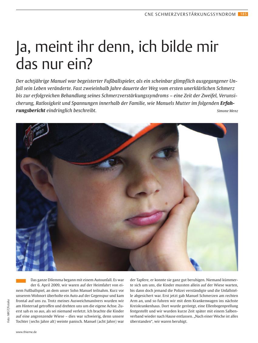 Vorschauseite 1: Ja, meint ihr denn, ich bilde mir das nur ein?