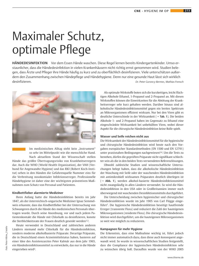 Vorschauseite 1: Maximaler Schutz, optimale Pflege