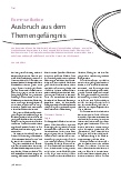 Vorschauseite 1: Kommunikation: Ausbruch aus dem Themengefängnis