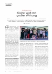 Vorschauseite 1: Kleine Welt mit großer Wirkung