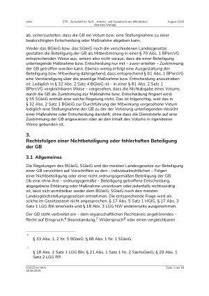 Vorschauseite 3: Arbeitsrechtliche Folgen der Nichtbeteiligung einer Gleichstellungsbeauftragten