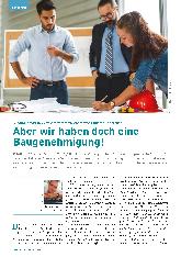 Vorschauseite 1: Aber wir haben doch eine Baugenehmigung!