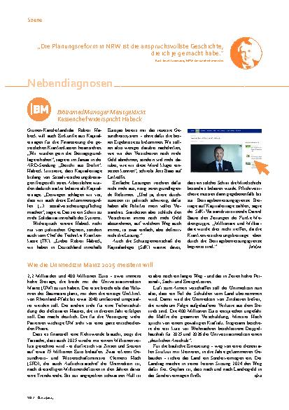 Vorschauseite 2: „Der Nutzen überwiegt“