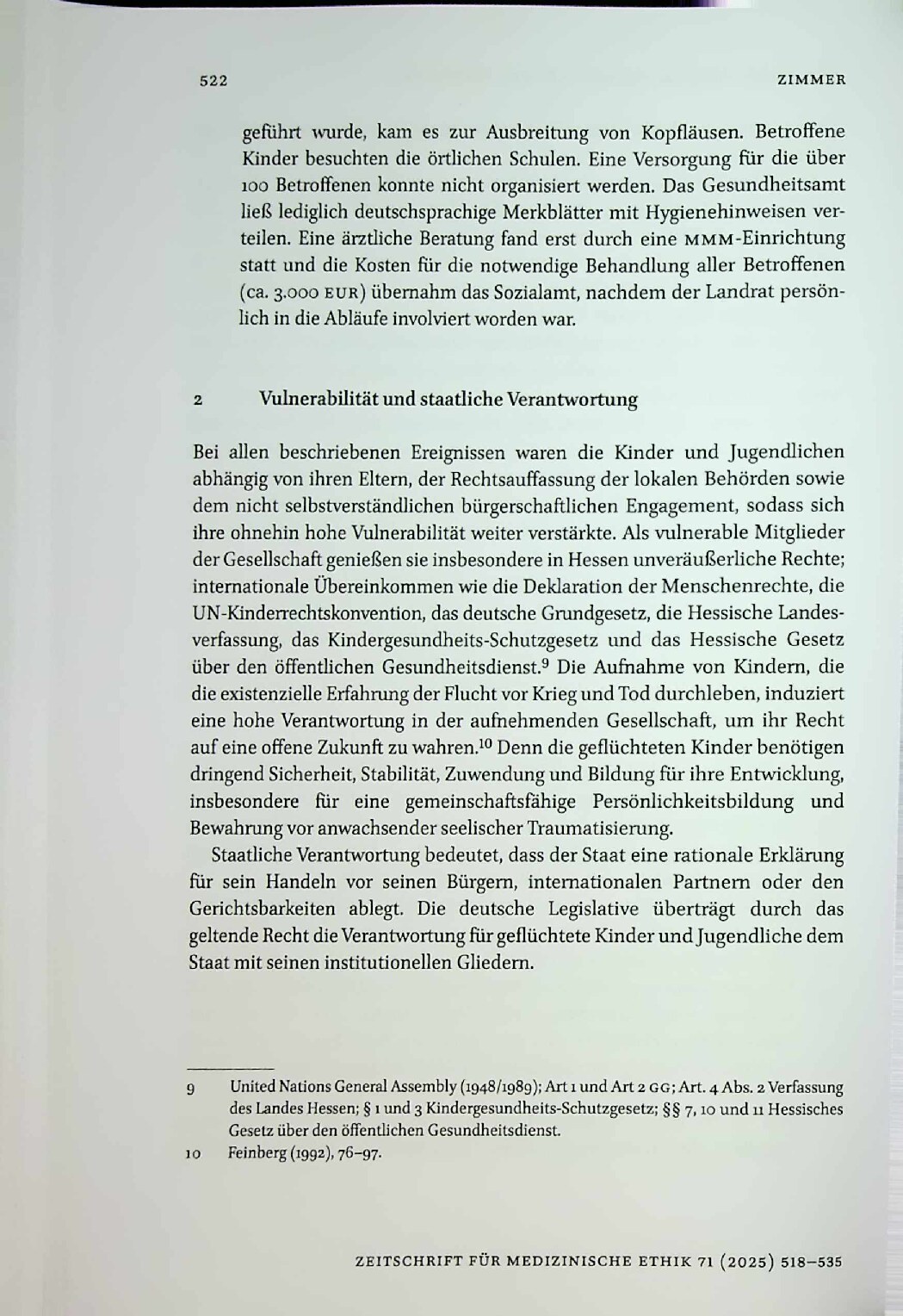 Vorschauseite 5: Ungleiche Versorgung von Flüchtlingskindern: Implikationen für eine Ethik in Behörden