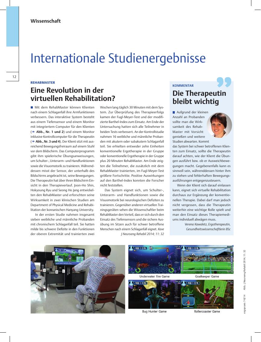 Vorschauseite 1: Internationale Studienergebnisse