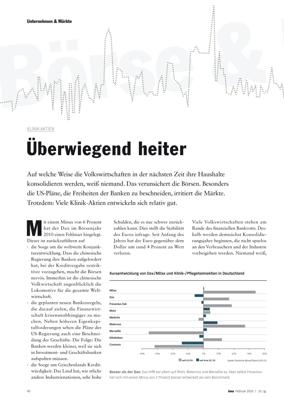 Vorschauseite 1: Überwiegend heiter