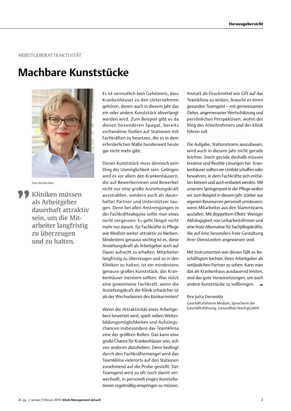 Vorschauseite 1: Arbeitgeberattraktivität: Machbare Kunststücke