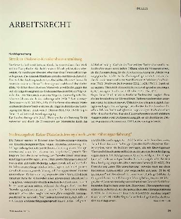Vorschauseite 1: Arbeitsrecht