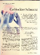 Vorschauseite 1: Corrected: Blockierter Schmerz