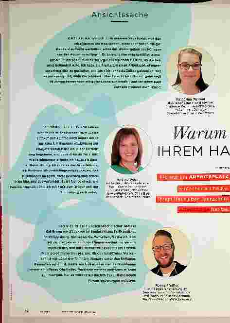 Vorschauseite 1: Warum bleiben Sie IHREM HAUS TREU?