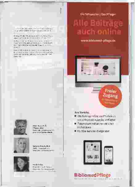 Vorschauseite 4: PFLEGENDE ALS MARKETING-EXPERTEN. Entwicklung einer Stellenanzeige.