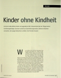 Vorschauseite 2: Kinder ohne Kindheit