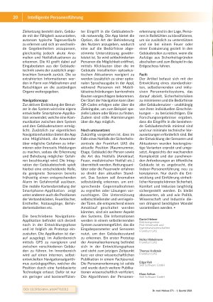 Vorschauseite 3: Inklusive Personenführung mit intelligentem Situationsbewusstsein