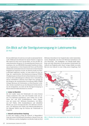 Vorschauseite 1: Ein Blick auf die Sterilgutversorgung in Lateinamerika