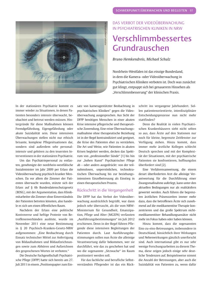 Vorschauseite 1: Verschlimmbessertes Grundrauschen
