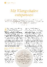 Vorschauseite 1: Mit Klangschalen entspannen