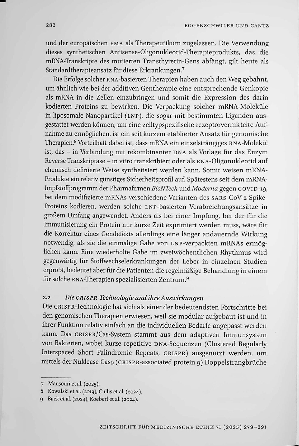 Vorschauseite 4: Somatische genomische Therapien – Neue Chancen und Herausforderungen in der Biomedizin