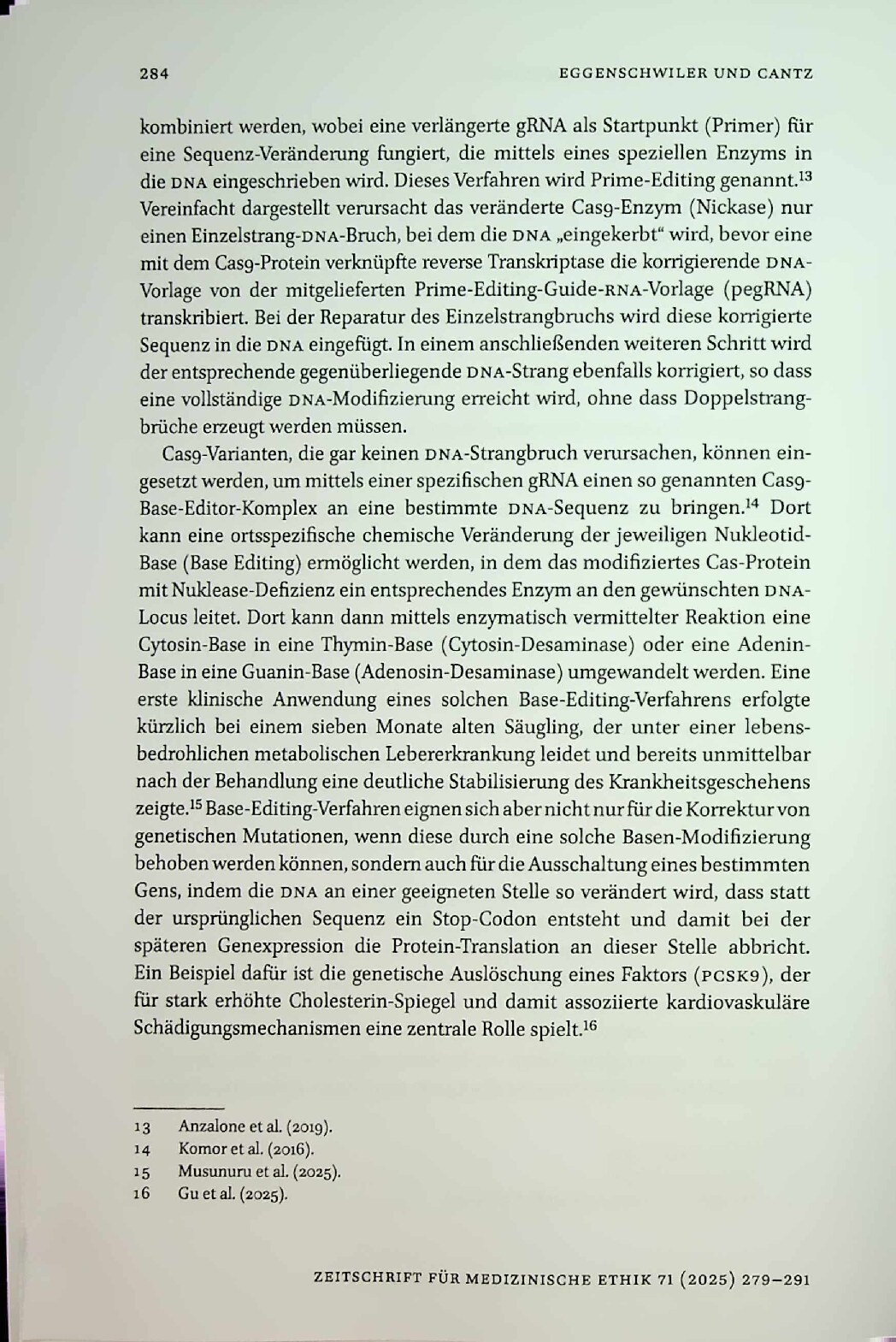 Vorschauseite 6: Somatische genomische Therapien – Neue Chancen und Herausforderungen in der Biomedizin