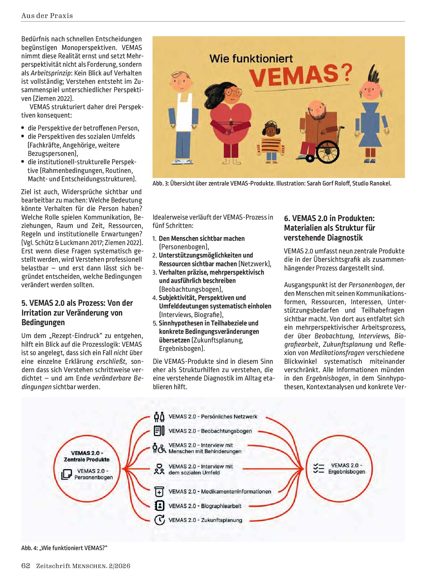 Vorschauseite 3: Das Projekt und Konzept VEMAS 2.0. Verhaltensauffälligkeiten verstehen – den Menschen sehen – die Perspektive ändern