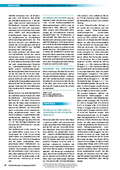 Vorschauseite 6: Aktuelle Epidemiologie und Diagnostik in der Mikrobiologie |