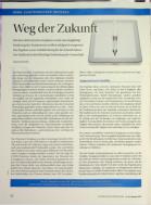 Vorschauseite 1: Weg der Zukunft