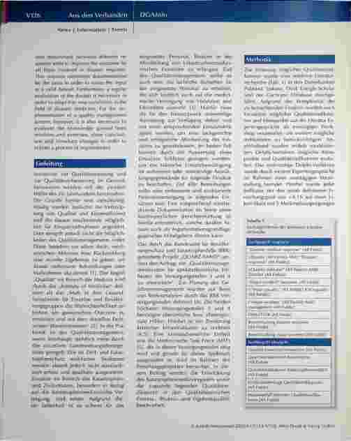 Vorschauseite 2: Katastrophenmedizin und Qualitätsmanagement - Versorgungsforschung auf einer neuen Ebene