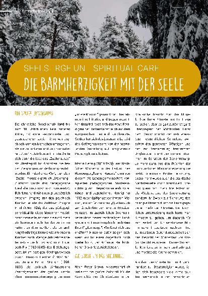 Vorschauseite 1: Die Barmherzigkeit mit der Seele