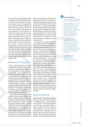 Vorschauseite 2: Da Vinci Operation an der Konsole