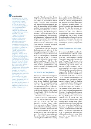 Vorschauseite 3: Da Vinci Operation an der Konsole