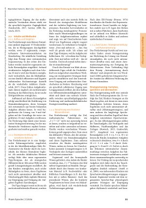 Vorschauseite 2: Adaptive strategieorientierte Förderung des kleinen Einmaleins für Kinder mit Sprachentwicklungsstörungen – eine App-gestützte Ergänzung des Förderprogramms StratMat