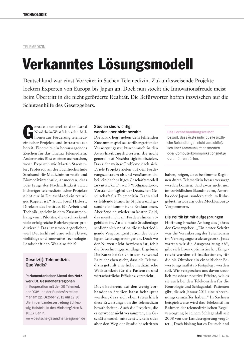 Vorschauseite 1: Verkanntes Lösungsmodell