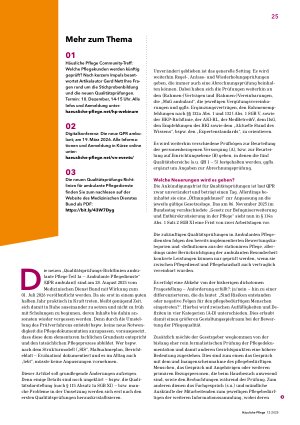 Vorschauseite 2: Startschuss für mehr Qualität?