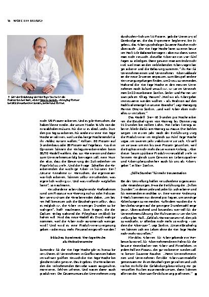 Vorschauseite 3: 9 to 5 war gestern.