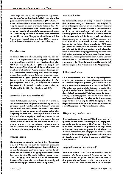 Vorschauseite 5: Entwicklung und Implementierung von Prozessverantwortlicher Pflege auf der Intensivstation